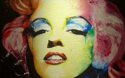 Ángela Gómez acepta el primer envite de la Fundación: ¡Por el arte!