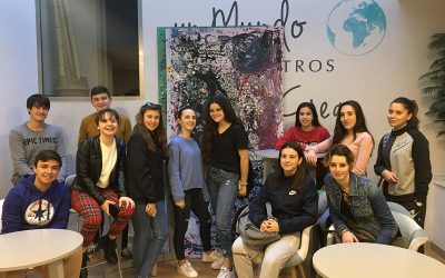 Primer contacto con los becas: ¡enhorabuena a todos!