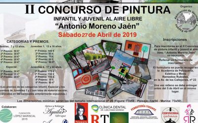II Concurso de Pintura Infantil y Juvenil al Aire Libre Antonio Moreno 2019