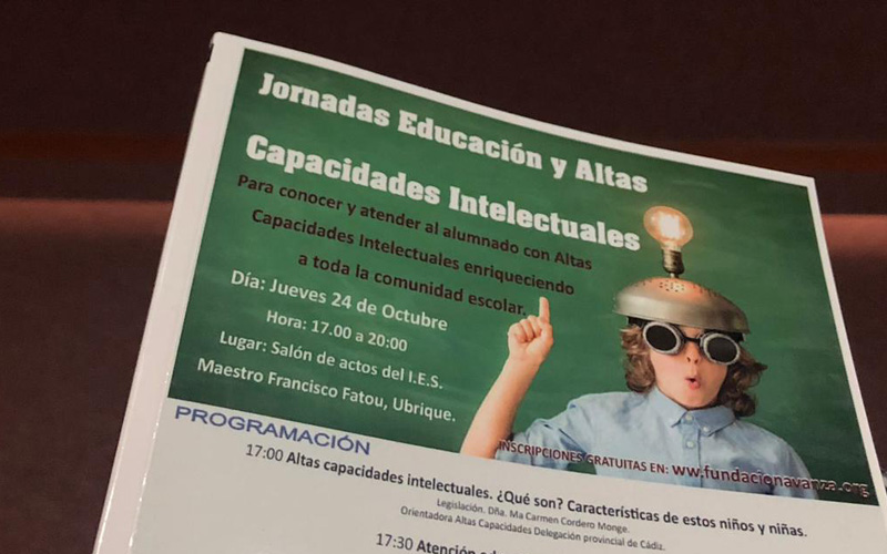 Jornadas de Educación y Altas Capacidades Intelectuales en Ubrique