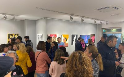 Mi primer cuadro lo expuse en la Fundación