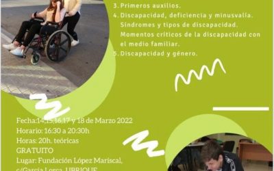 INSCRÍBETE EN EL CURSO DE MONITOR EN DISCAPACIDAD